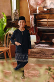 The Akar Kita Baju Melayu Teluk Belanga - Navy