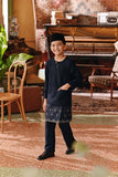 The Akar Kita Baju Melayu Teluk Belanga - Navy