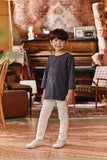 The Akar Kita 3/4 Sleeve Kurta - Ocean Streak