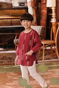 The Akar Kita 3/4 Sleeve Kurta - Emberline