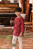 The Akar Kita 3/4 Sleeve Kurta - Emberline