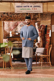 The Akar Kita Men Baju Melayu Teluk Belanga - Coronet Blue