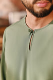 The Akar Kita Men Baju Melayu Teluk Belanga - Sage Green