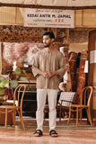 The Akar Kita Men 3/4 Sleeve Kurta - Dustline