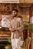 The Akar Kita Men 3/4 Sleeve Kurta - Dustline