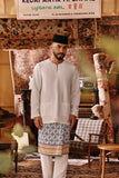 The Akar Kita Men Baju Melayu Teluk Belanga - Off White