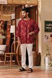 The Akar Kita Men 3/4 Sleeve Kurta - Emberline