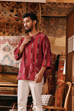 The Akar Kita Men 3/4 Sleeve Kurta - Emberline