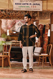 The Akar Kita Men 3/4 Sleeve Kurta - Rustique