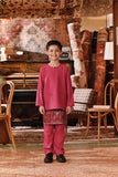 The Akar Kita Baju Melayu Teluk Belanga - Magenta