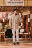 The Akar Kita Men 3/4 Sleeve Kurta - Champagne Dash