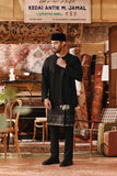 The Akar Kita Men Baju Melayu Teluk Belanga - Black