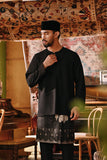 The Akar Kita Men Baju Melayu Teluk Belanga - Black