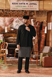 The Akar Kita Men Baju Melayu Teluk Belanga - Black