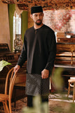 The Akar Kita Men Baju Melayu Teluk Belanga - Black