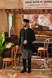 The Akar Kita Men Baju Melayu Teluk Belanga - Black