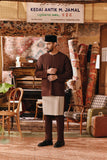 The Akar Kita Men Baju Melayu Teluk Belanga - Dark Burgundy