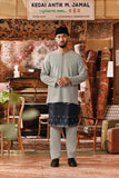 The Akar Kita Men Baju Melayu Teluk Belanga - Gray Mist