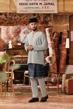 The Akar Kita Men Baju Melayu Teluk Belanga - Gray Mist