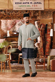 The Akar Kita Men Baju Melayu Teluk Belanga - Gray Mist