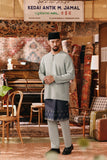 The Akar Kita Men Baju Melayu Teluk Belanga - Gray Mist