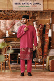 The Akar Kita Men Baju Melayu Teluk Belanga - Magenta