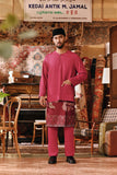 The Akar Kita Men Baju Melayu Teluk Belanga - Magenta