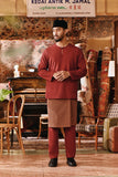 The Akar Kita Men Baju Melayu Teluk Belanga - Maroon Dust