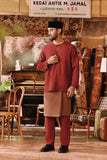 The Akar Kita Men Baju Melayu Teluk Belanga - Maroon Dust