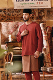 The Akar Kita Men Baju Melayu Teluk Belanga - Maroon Dust