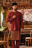 The Akar Kita Men Baju Melayu Teluk Belanga - Maroon Dust