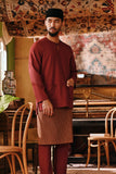 The Akar Kita Men Baju Melayu Teluk Belanga - Maroon Dust