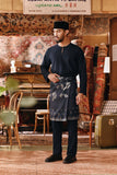 The Akar Kita Men Baju Melayu Teluk Belanga - Navy