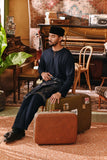 The Akar Kita Men Baju Melayu Teluk Belanga - Navy