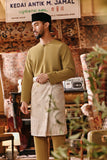 The Akar Kita Men Baju Melayu Teluk Belanga - Butter Olive