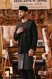 The Akar Kita Men Baju Melayu Teluk Belanga - Black