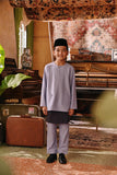 The Akar Kita Baju Melayu Teluk Belanga - Denim Blue