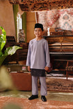 The Akar Kita Baju Melayu Teluk Belanga - Denim Blue