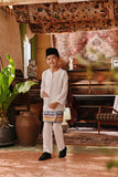 The Akar Kita Baju Melayu Teluk Belanga - Off White