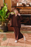 The Akar Kita Kebaya Top - Dark Burgundy