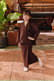 The Akar Kita Kebaya Top - Dark Burgundy