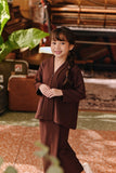 The Akar Kita Kebaya Top - Dark Burgundy