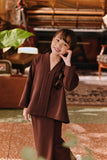 The Akar Kita Kebaya Top - Dark Burgundy