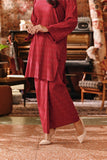 The Akar Kita Women Folded Skirt - Ruby Harvest