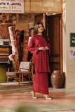 The Akar Kita Women Folded Skirt - Ruby Harvest