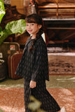 The Akar Kita Kedah Blouse Top - Black Harvest