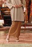 The Akar Kita Women Folded Skirt - Latte