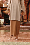 The Akar Kita Women Folded Skirt - Latte