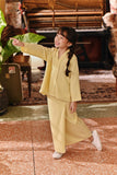 The Akar Kita Kebaya Top - Mellow Yellow