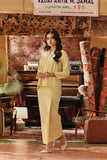 The Akar Kita Women Kebaya Top - Mellow Yellow